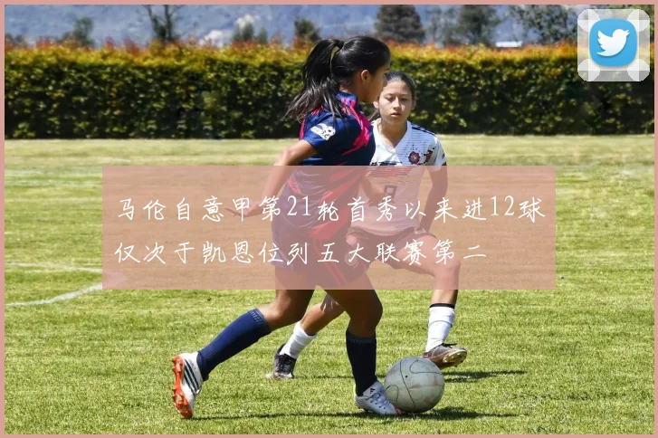 马伦自意甲第21轮首秀以来进12球仅次于凯恩位列五大联赛第二